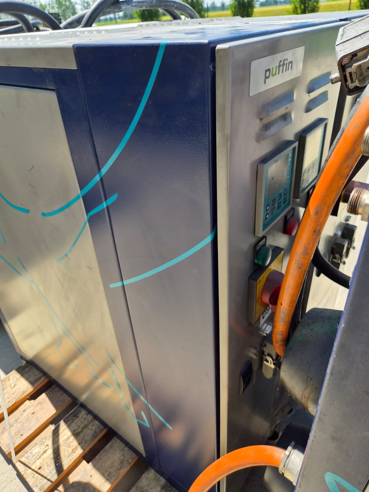 Unità di controllo della temperatura dell'olio Robamat Thermocast 5212 ZU2201, usata