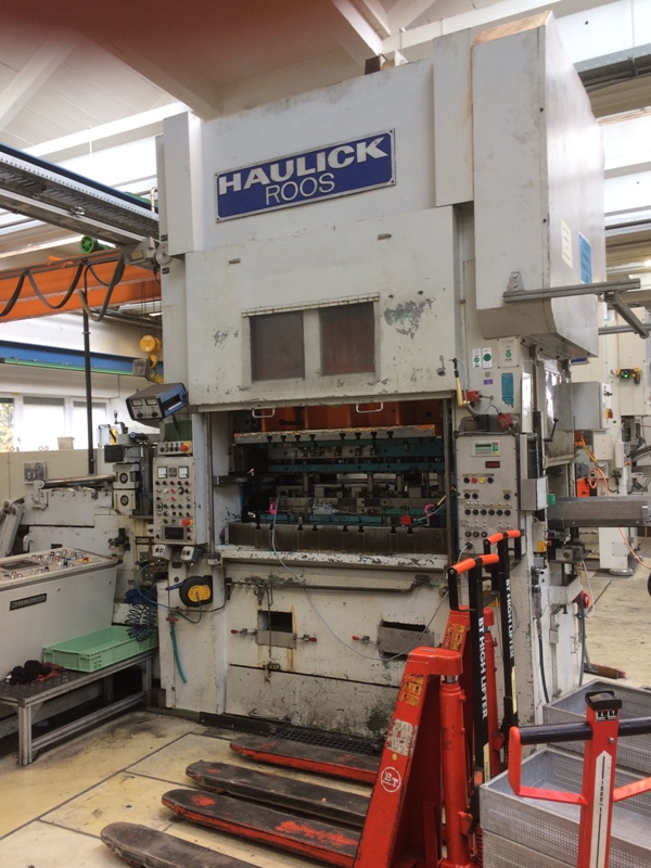 Haulick RV 160-1600 R Pressa di punzonatura PR2467, usata