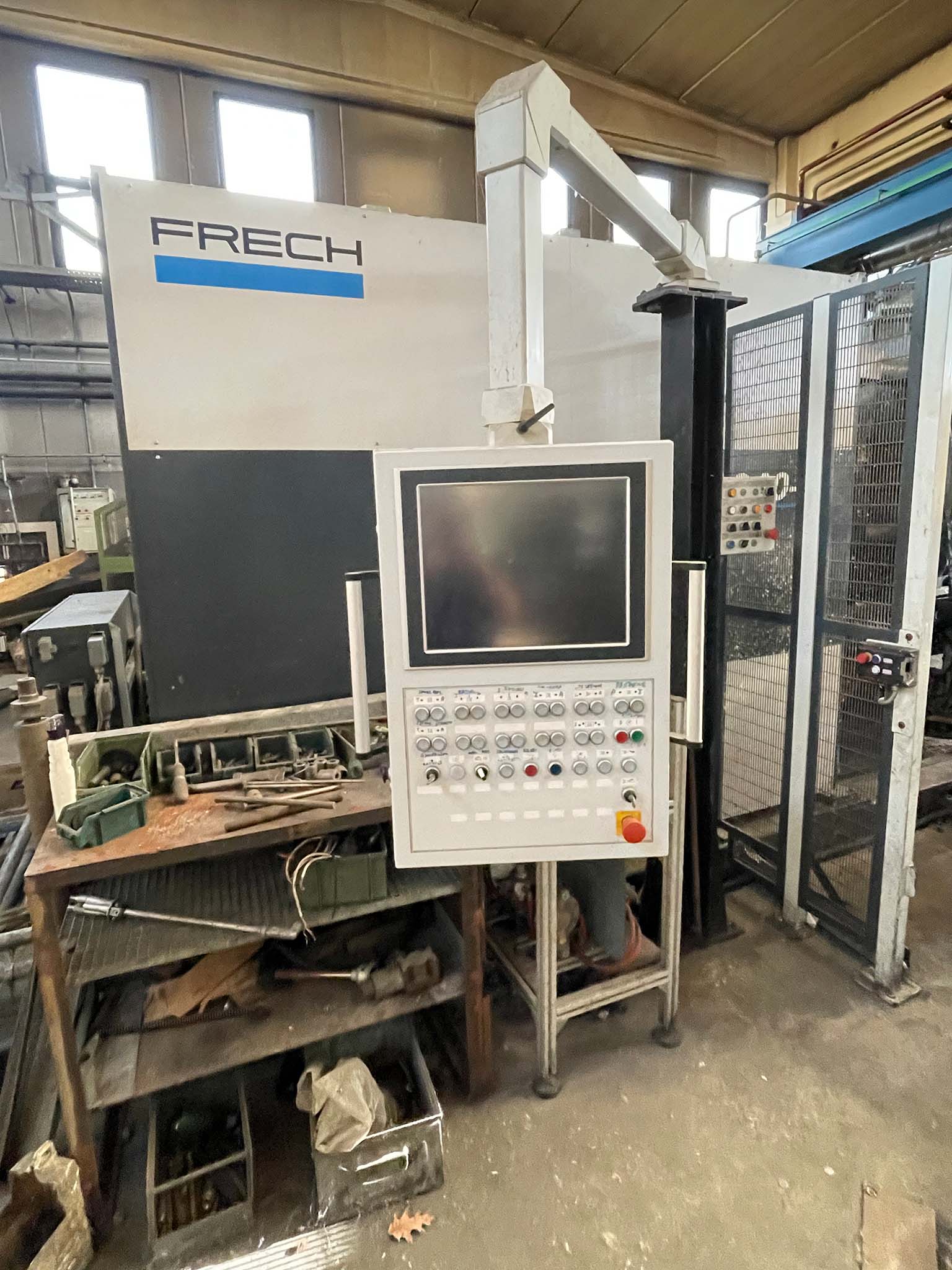 Macchina per la pressofusione a camera fredda Frech K 640-62 KK1689, usata Macchina per la pressofusione a camera fredda Frech K 640-62 KK1689, usata