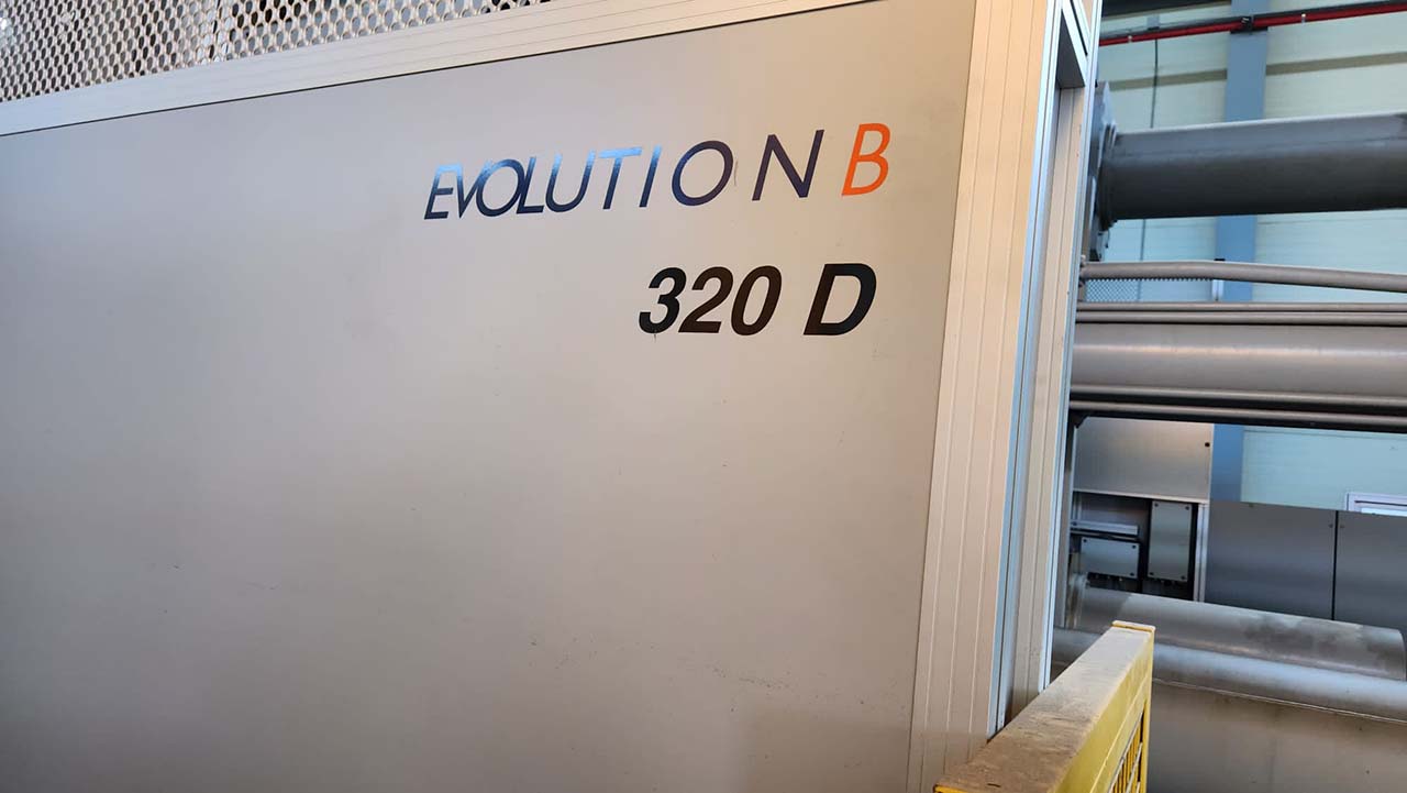 Bühler Evolution B 320 D cella di pressofusione a camera fredda KK1641, usata Bühler Evolution B 320 D cella di pressofusione a camera fredda KK1641, usata