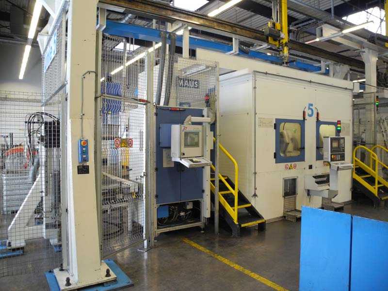 1f083af93cedb386e02c7608a6a64059 Centro di foratura e tornitura Maus per ruote in alluminio linea 5, usato