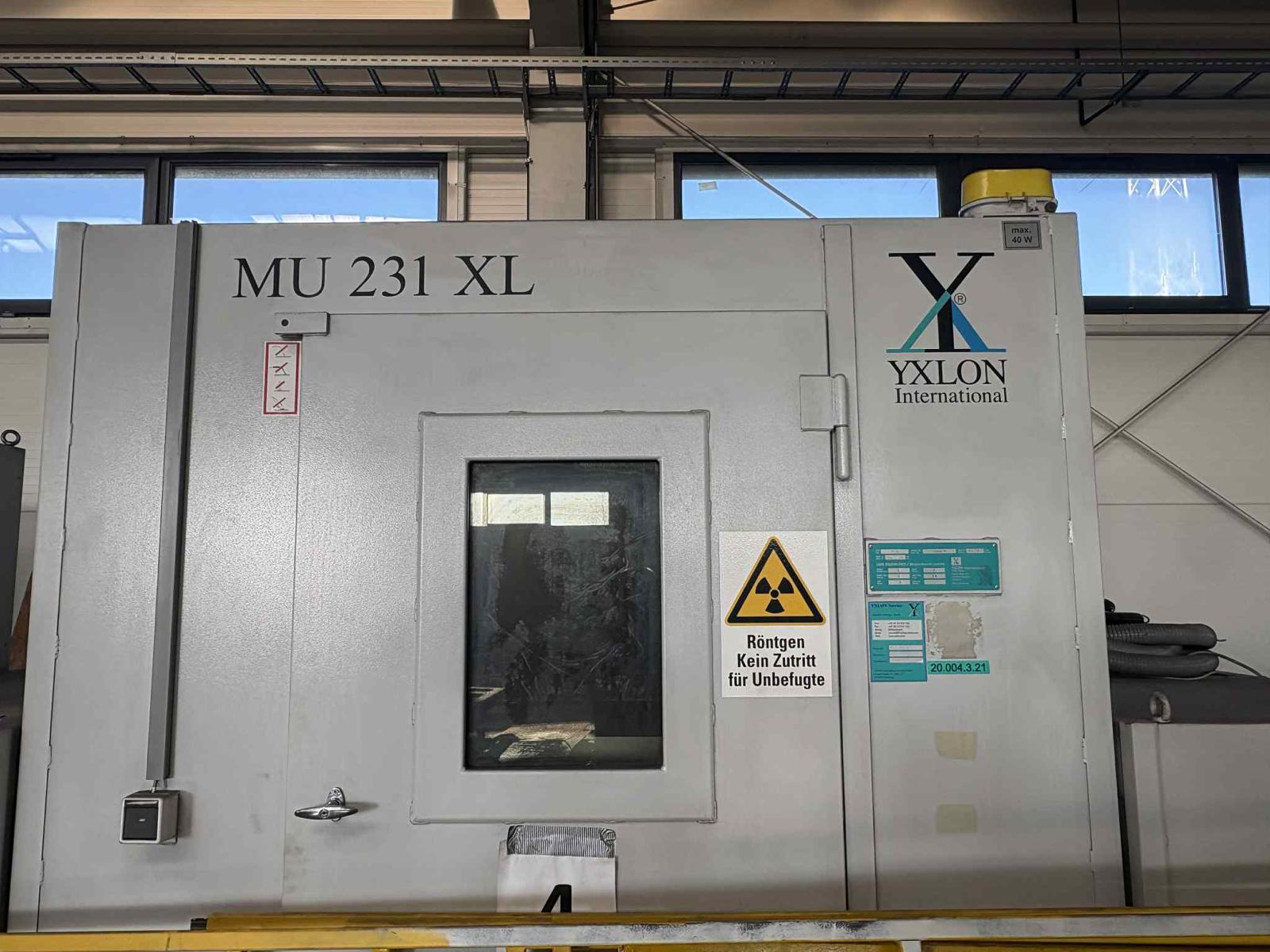 Sistema di ispezione a raggi X YXLON MU 231 XL ZU2268, usato