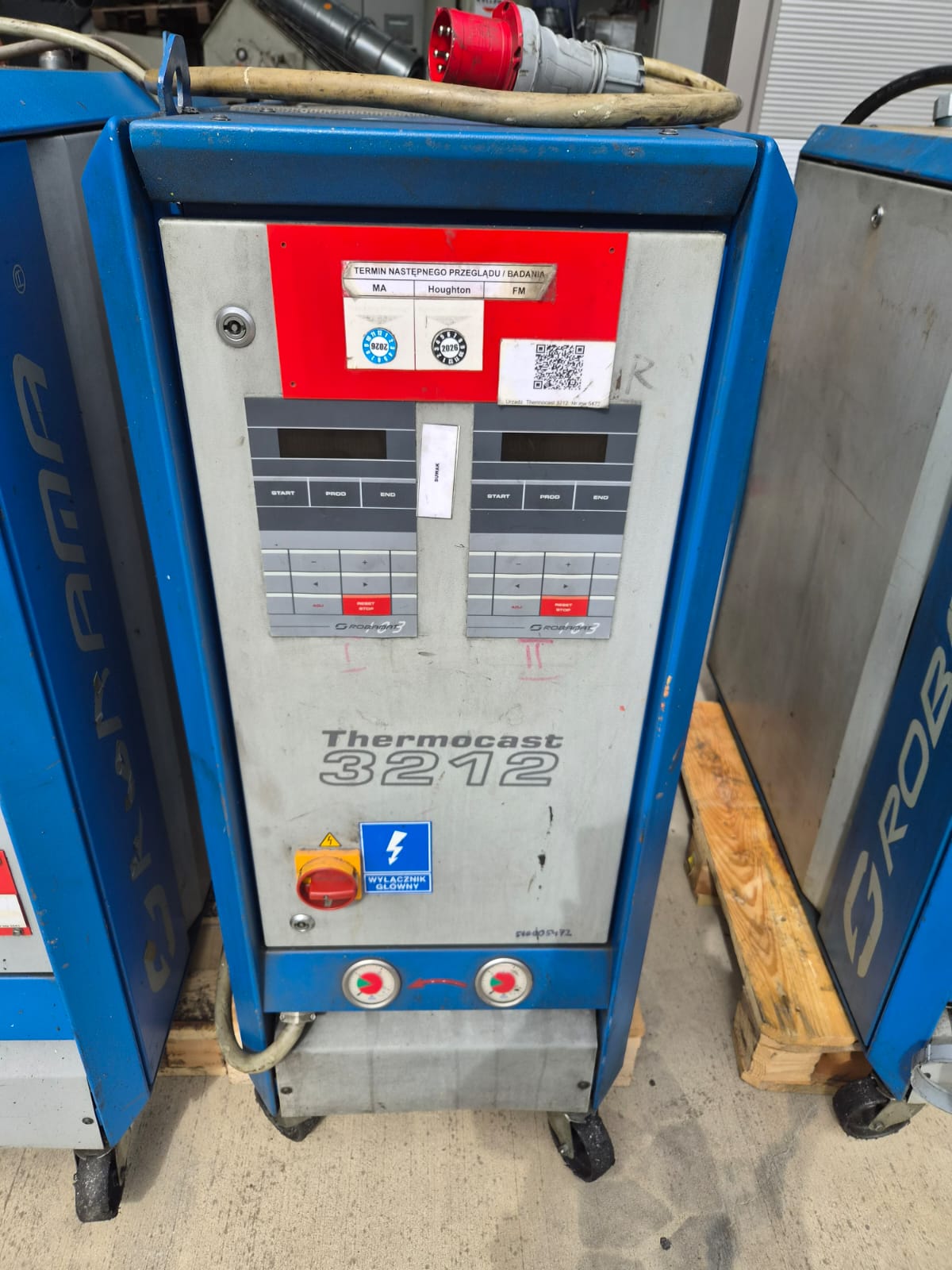Unità di controllo della temperatura dell'olio Robamat Thermocast 3212 ZU2265, usata