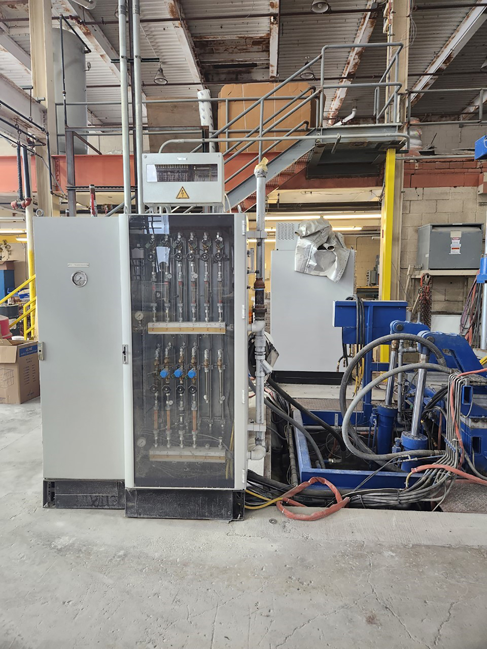Macchina per pressofusione a bassa pressione Kurtz AL 10-7 TC ND1344, usata Macchina per pressofusione a bassa pressione Kurtz AL 10-7 TC ND1344, usata