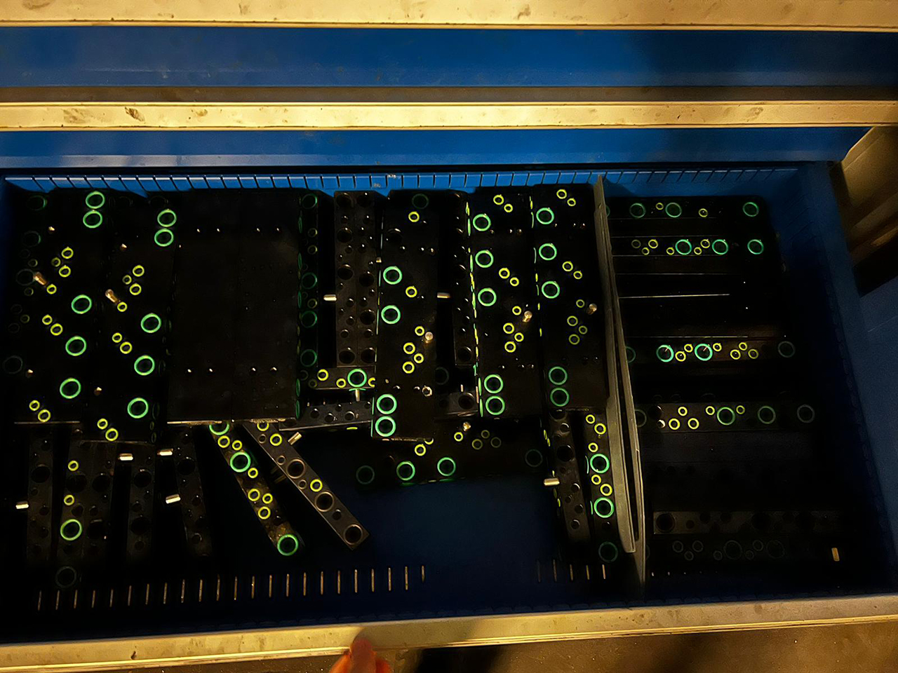 Barre di spruzzo Wollin - teste di spruzzo ZU2242, usate