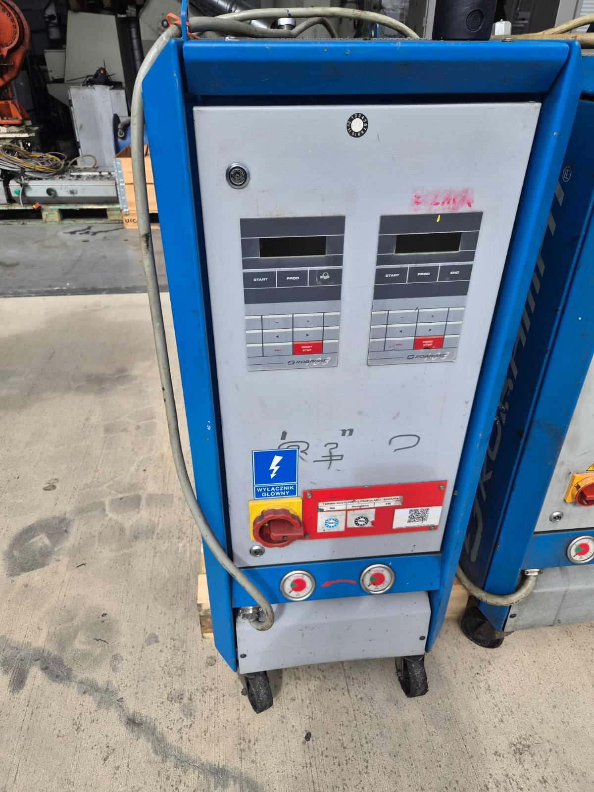 Unità di controllo della temperatura dell'olio Robamat Thermocast 3212 ZU2265, usata