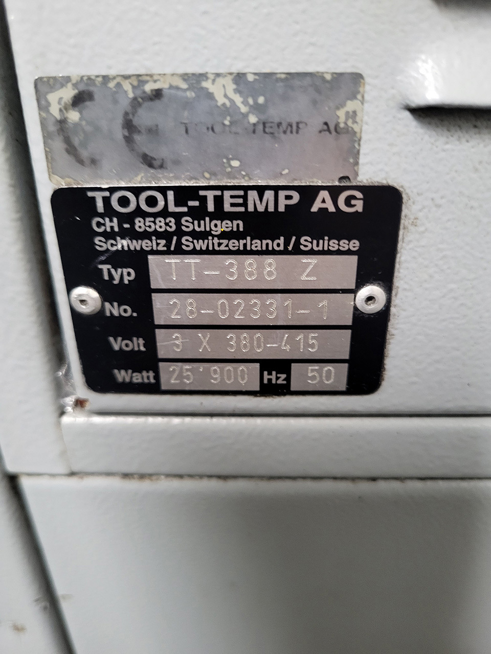 Unità di controllo della temperatura ToolTemp TT-388 ZU2230, usata