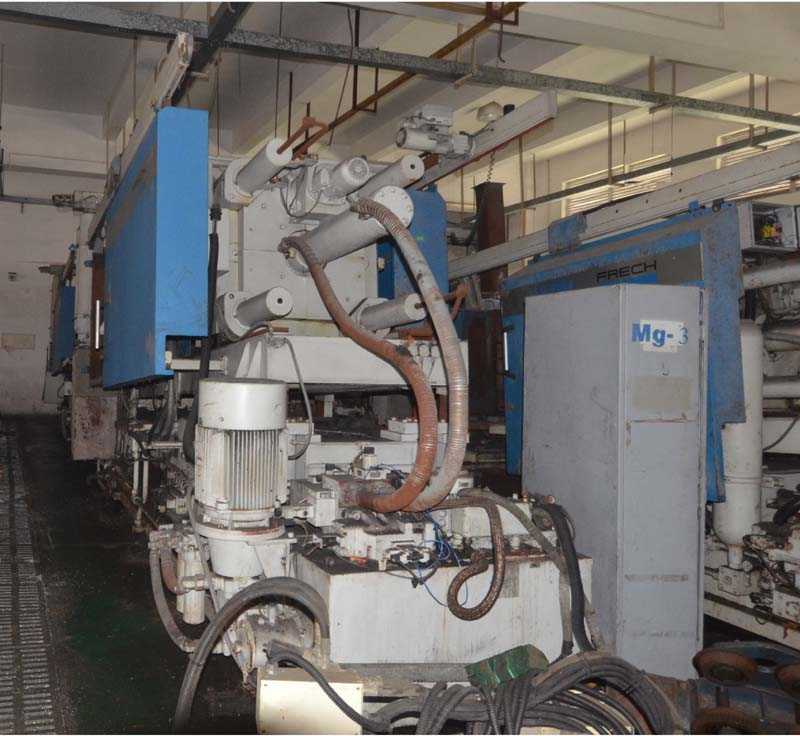 Frech DAM 500 F Magnesium Hot Chamber Die Casting Machine, usato WK1318