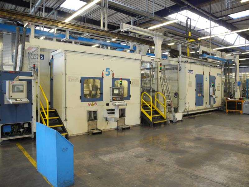 e5b770405e1fe0c2cba599626695cce4 Centro di foratura e tornitura Maus per ruote in alluminio linea 5, usato