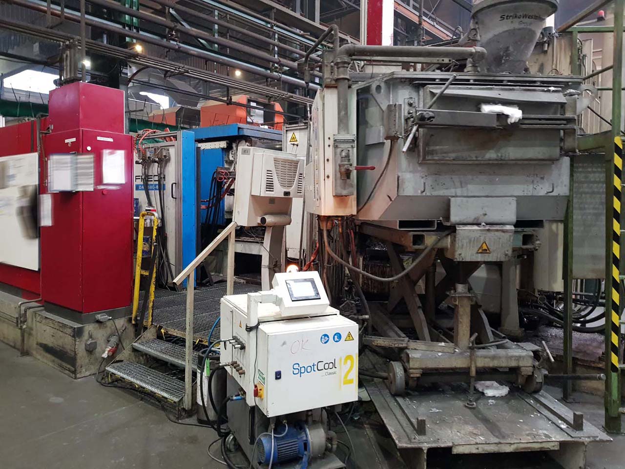 Macchina per la pressofusione a camera fredda Frech DAK 580-62 RC KK1612, usata
