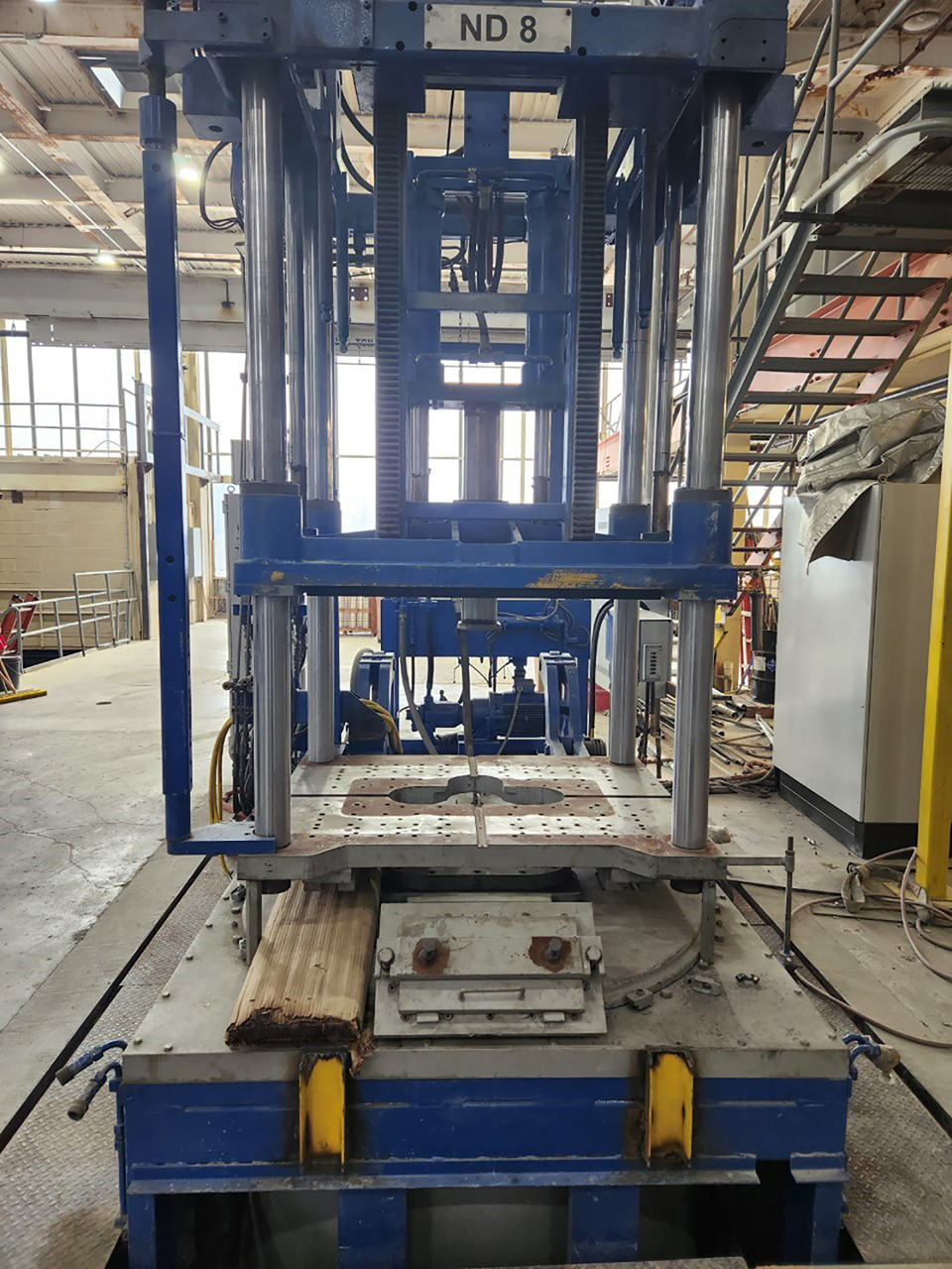 Macchina per pressofusione a bassa pressione Kurtz AL 10-7 TC ND1344, usata Macchina per pressofusione a bassa pressione Kurtz AL 10-7 TC ND1344, usata