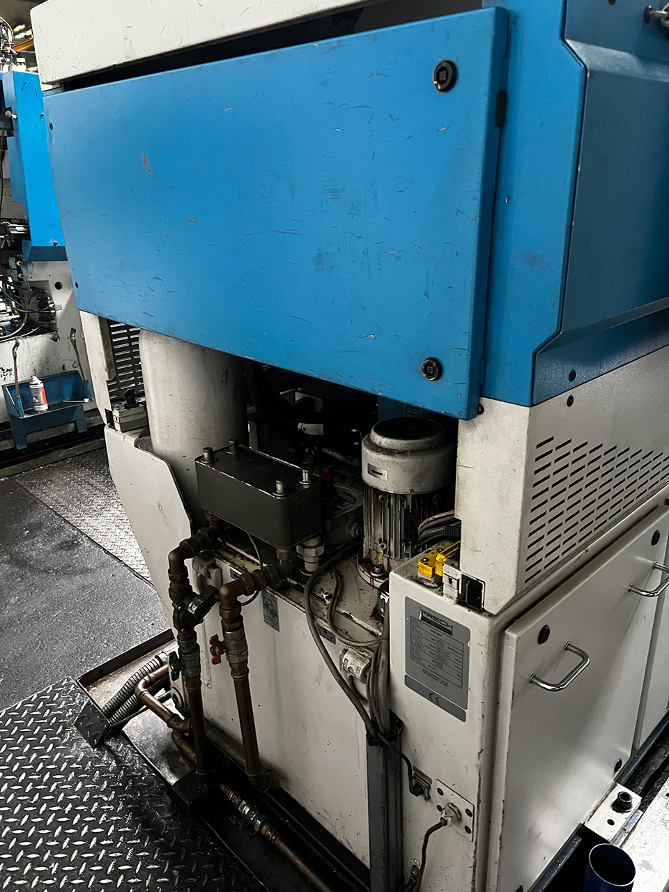 Macchina di pressofusione a camera calda Frech DAW 80 F WK1466, usata Macchina di pressofusione a camera calda Frech DAW 80 F WK1466, usata