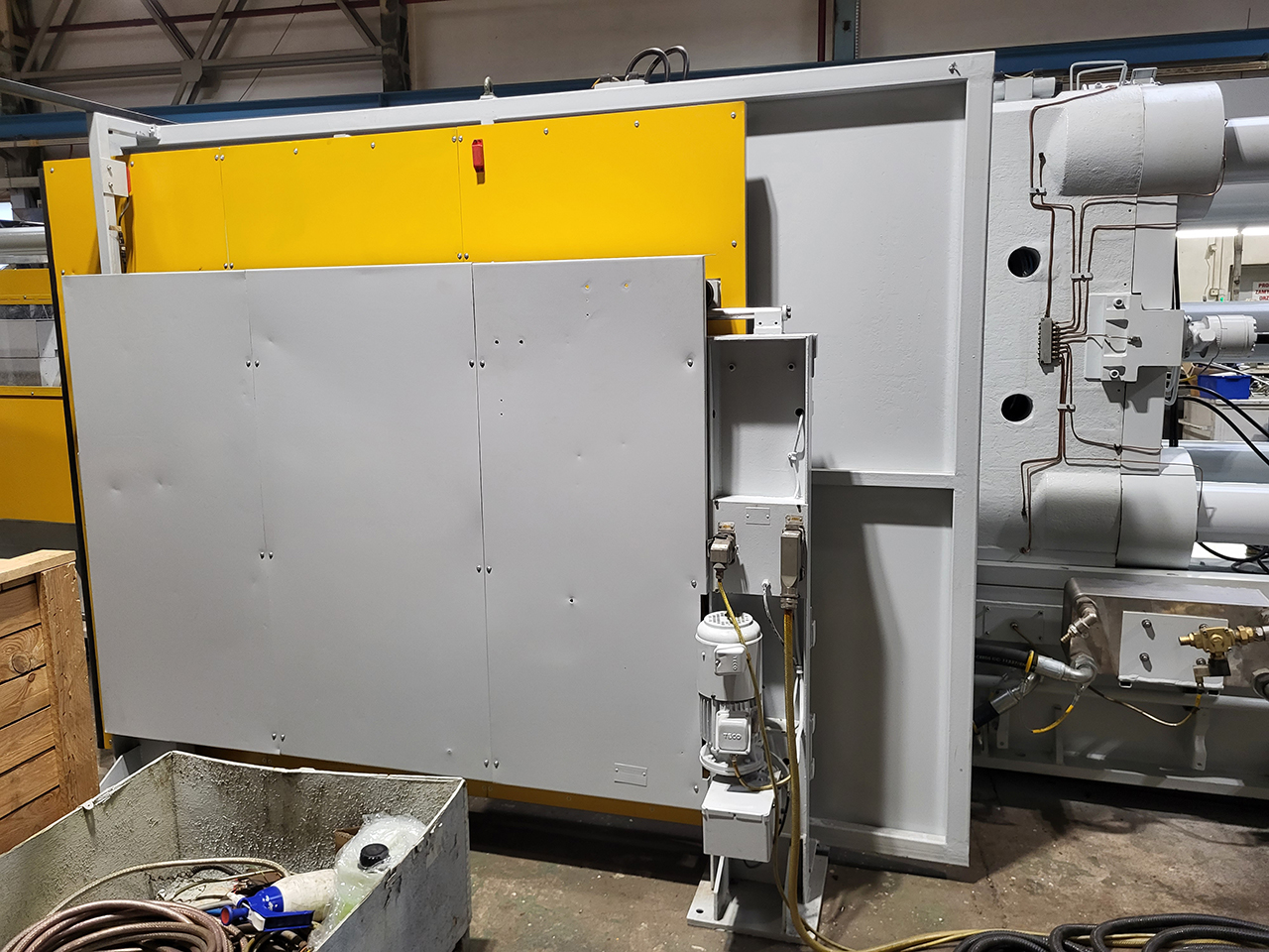 CDCM 800 SQ macchina per la pressofusione a camera fredda KK1638, utilizzata CDCM 800 SQ macchina per la pressofusione a camera fredda KK1638, utilizzata