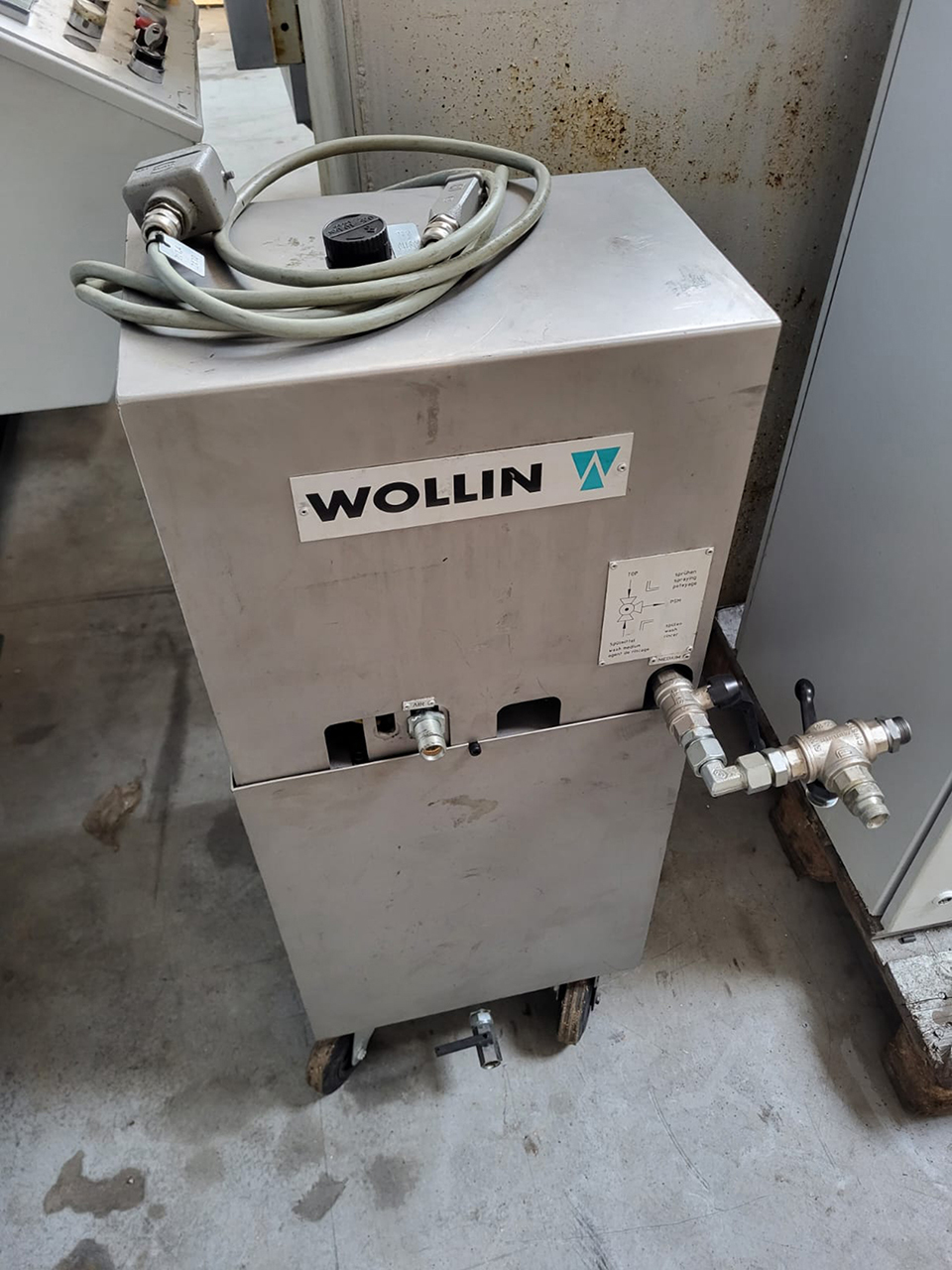 Contenitore di lubrificazione Wollin 75 MD ZU2239, usato Contenitore di lubrificazione Wollin 75 MD ZU2239, usato