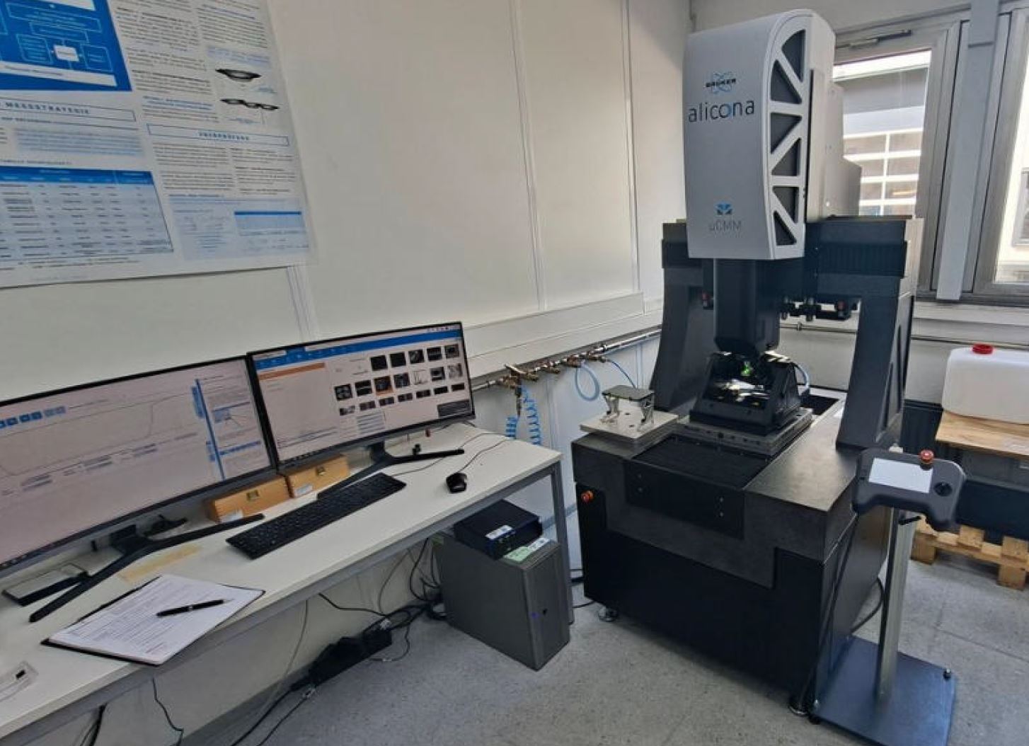 Bruker Alicona μCMM – Macchina di misura ottica 3D per microcoordinate ZU2304, usata