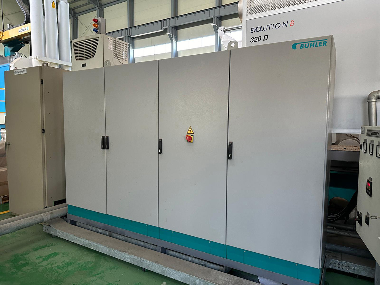 Bühler Evolution B 320 D cella di pressofusione a camera fredda KK1641, usata Bühler Evolution B 320 D cella di pressofusione a camera fredda KK1641, usata