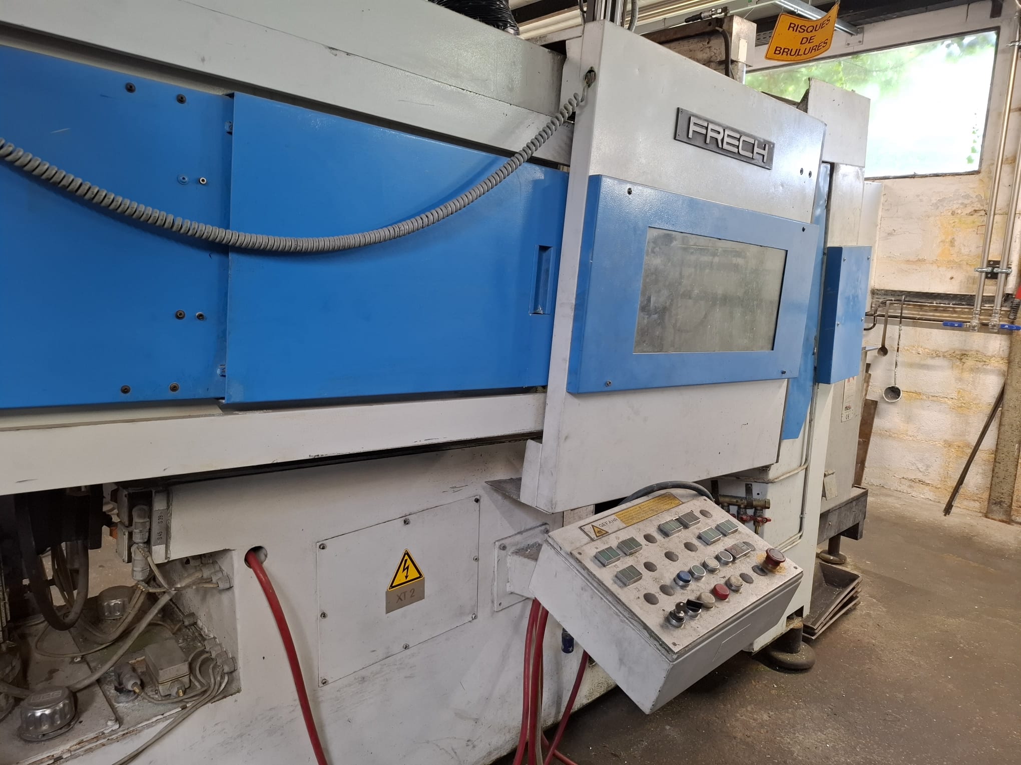 Macchina per pressofusione a camera calda Frech DAW 50, modello WK1483, usata